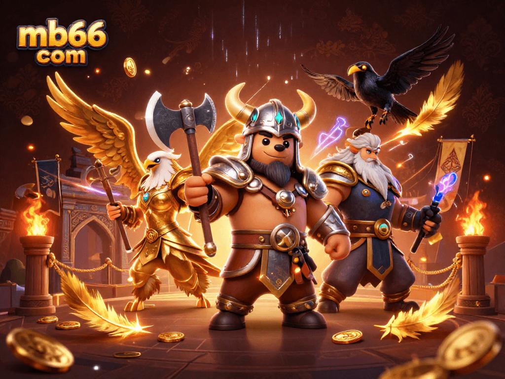 Engage in thrilling gameplay at mb66 com, featuring dynamic characters and immersive casino elements.
