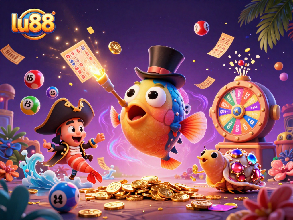 Boost your luck with the engaging lu88 lottery scene featuring vibrant characters and dynamic plays.