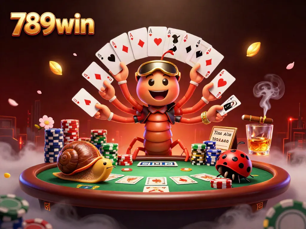 Experience the excitement of 789win as a unique dealer orchestrate an engaging poker scene