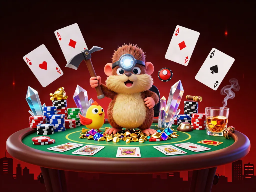 Experience xoso66's vibrant casino atmosphere with our treasure hunter mole in action!