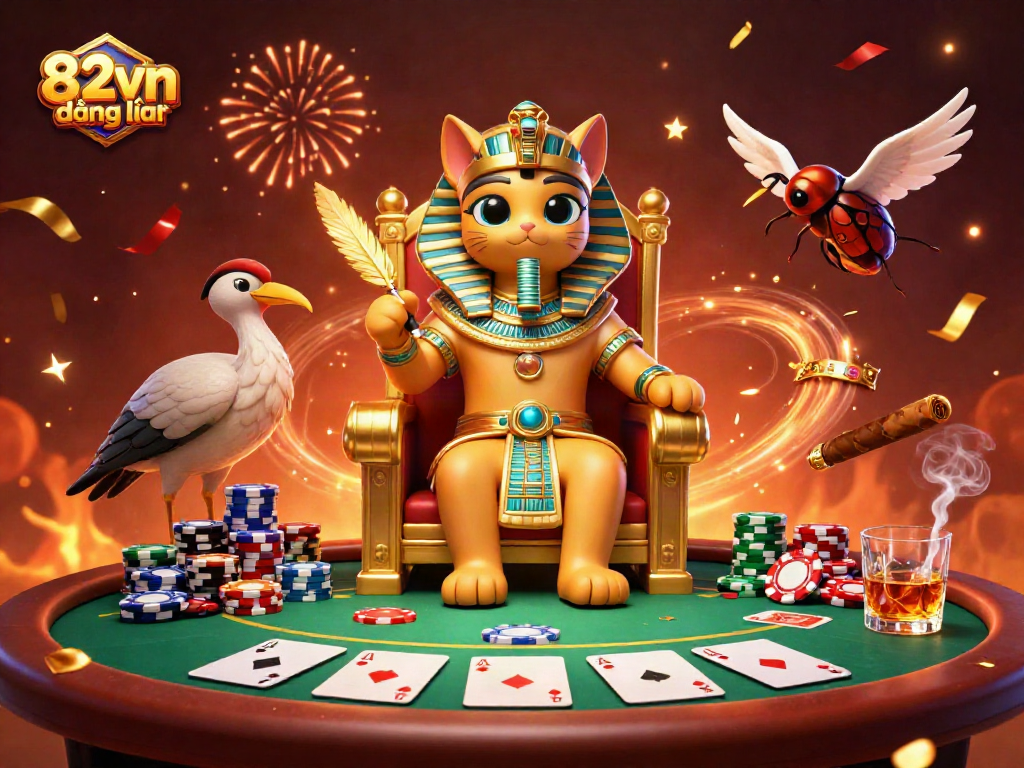 Experience thrilling gameplay at 82vn đăng nhập with vibrant casino elements in a magical atmosphere.