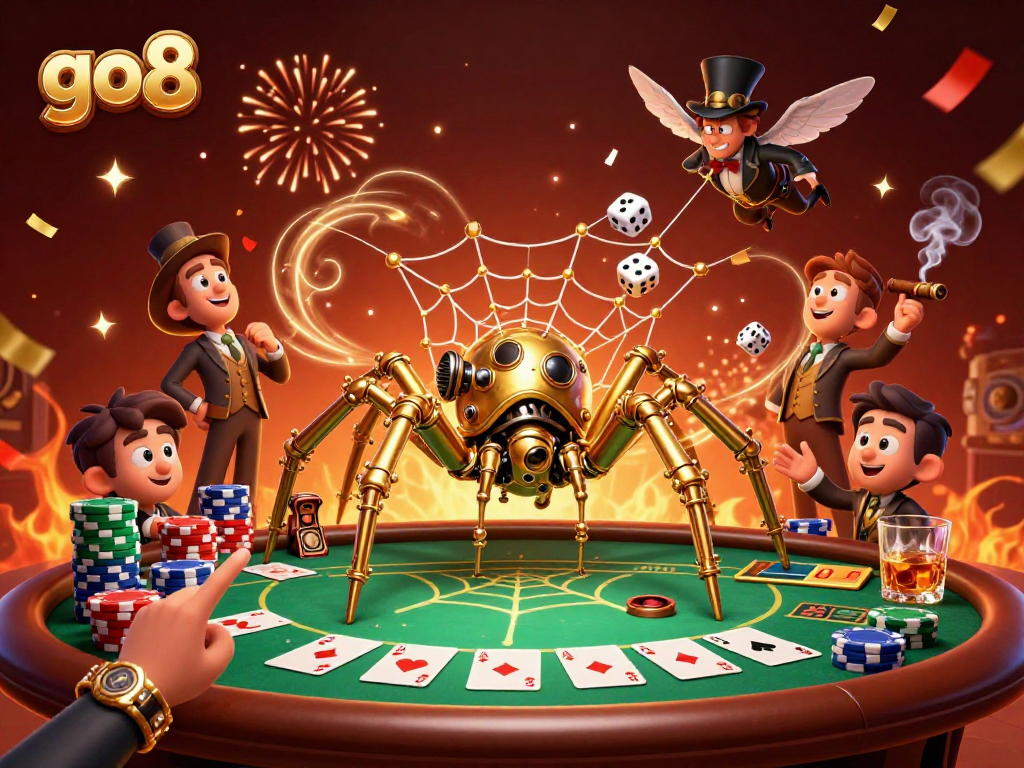Engage with go8 casino strategies using dynamic poker elements and a lively steampunk scene.