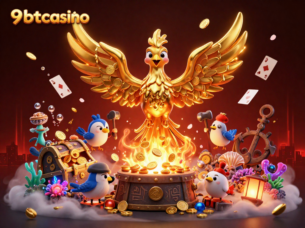 Experience thrilling wins with 9betcasino featuring a molten phoenix and treasure-filled adventure
