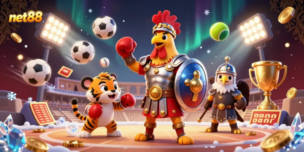 Experience the thrill with net88, where dynamic sports clashes come alive in a vibrant, engaging arena.